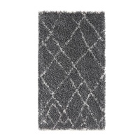 Прикроватный Коврик в берберском стиле Rabisco 60 x 110 см серый LA REDOUTE INTERIEURS  фото, kupilegko.ru